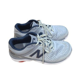 New Balance 847v4 Walking Sneakers Gray Navy Blue Men's Size 12